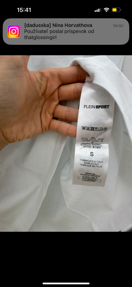 Panske tricko Philip Plein Sport