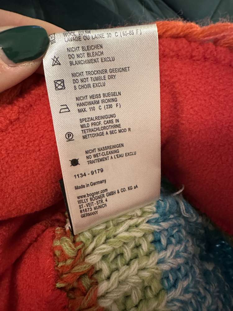 Farebna ciapka Bogner