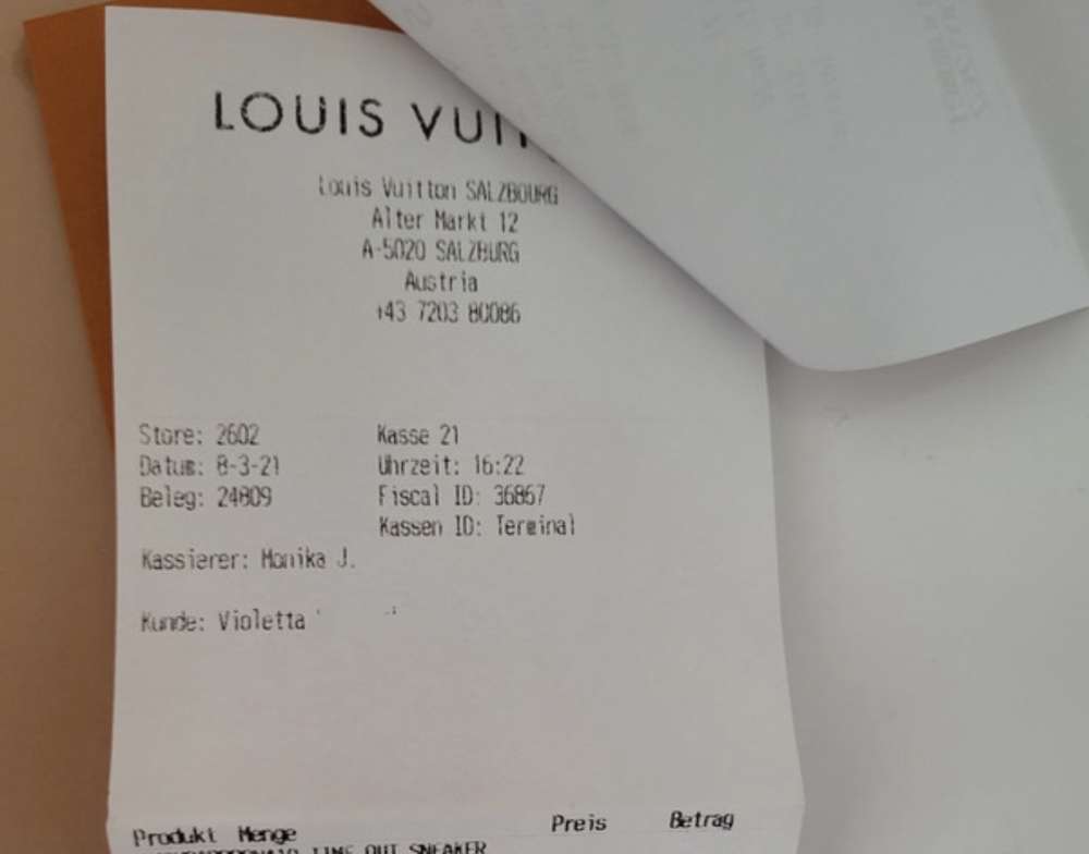 Louis Vuitton tenisky