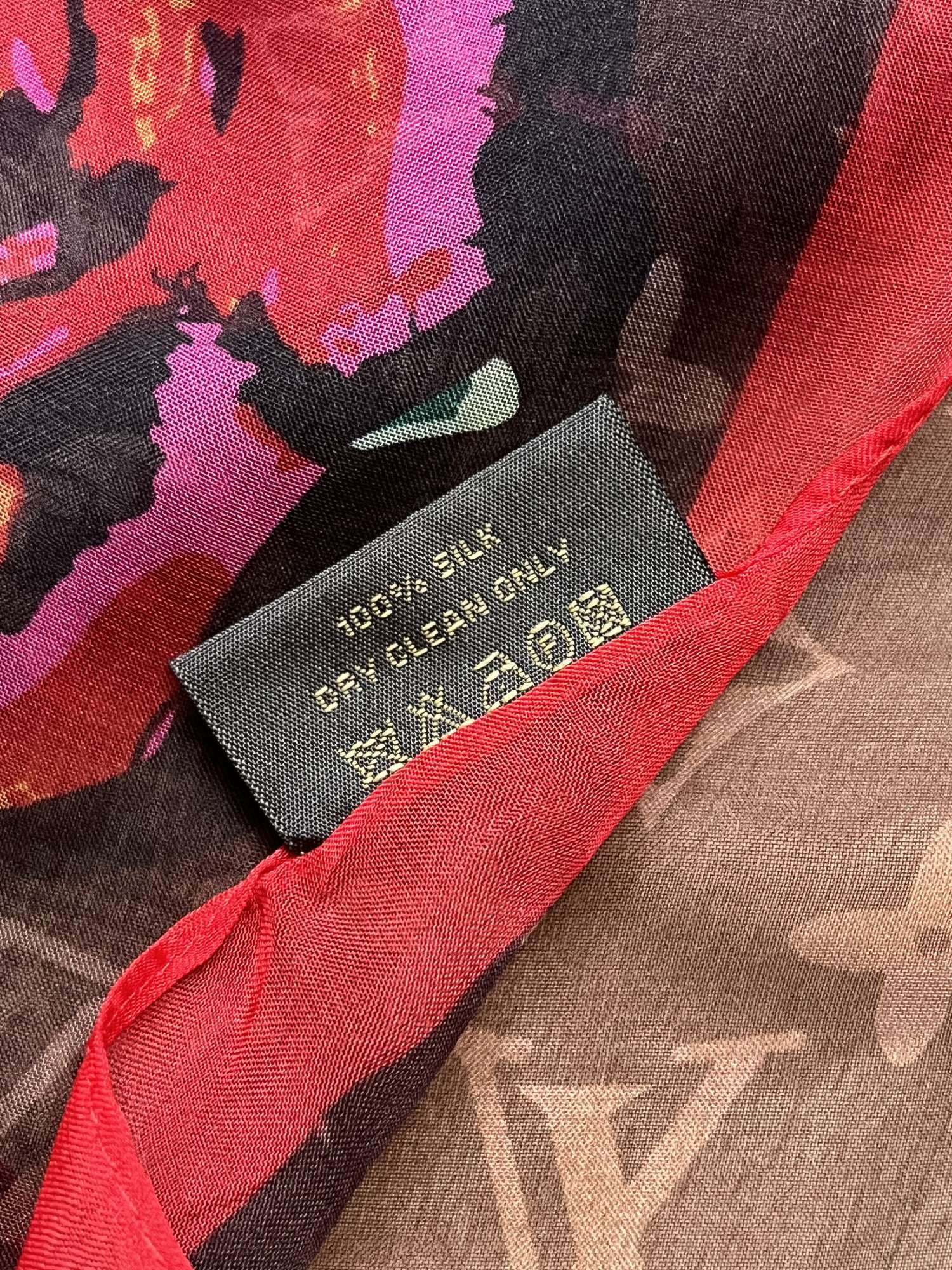 Šátek Louis Vuitton Roses