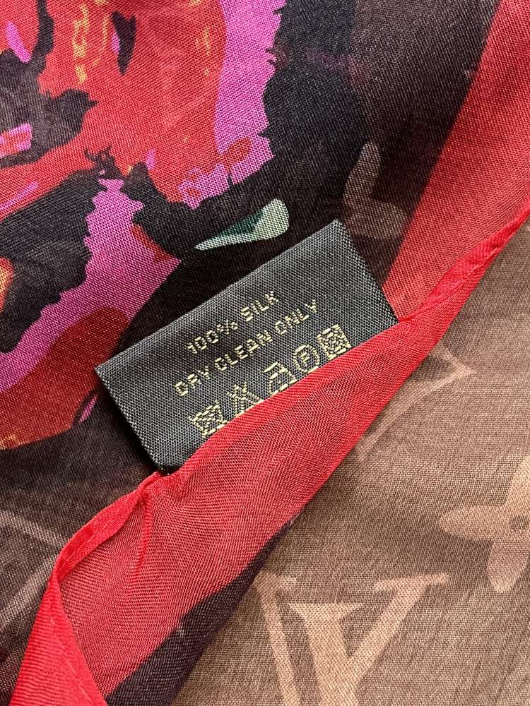 Šátek Louis Vuitton Roses