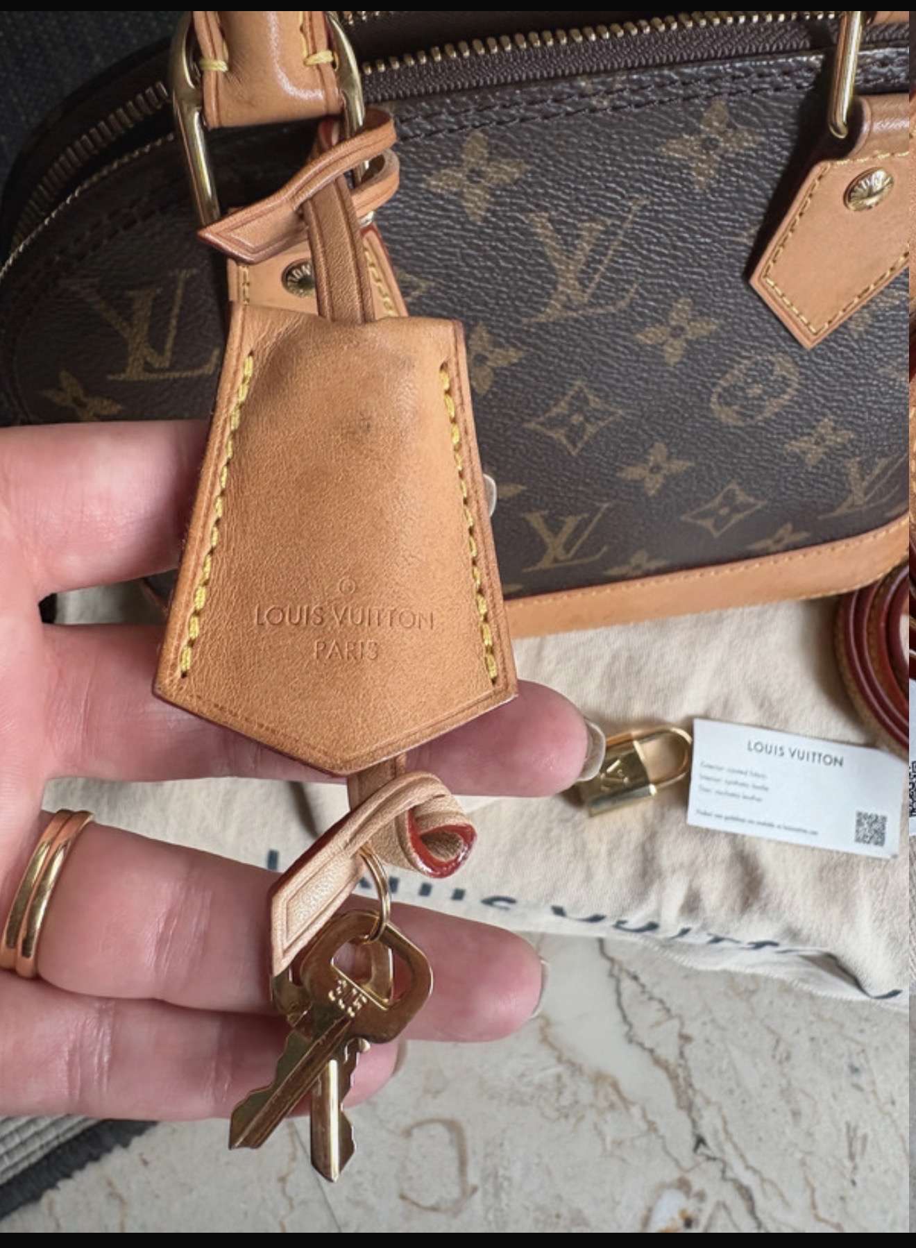 Louis Vuitton Alma Bb