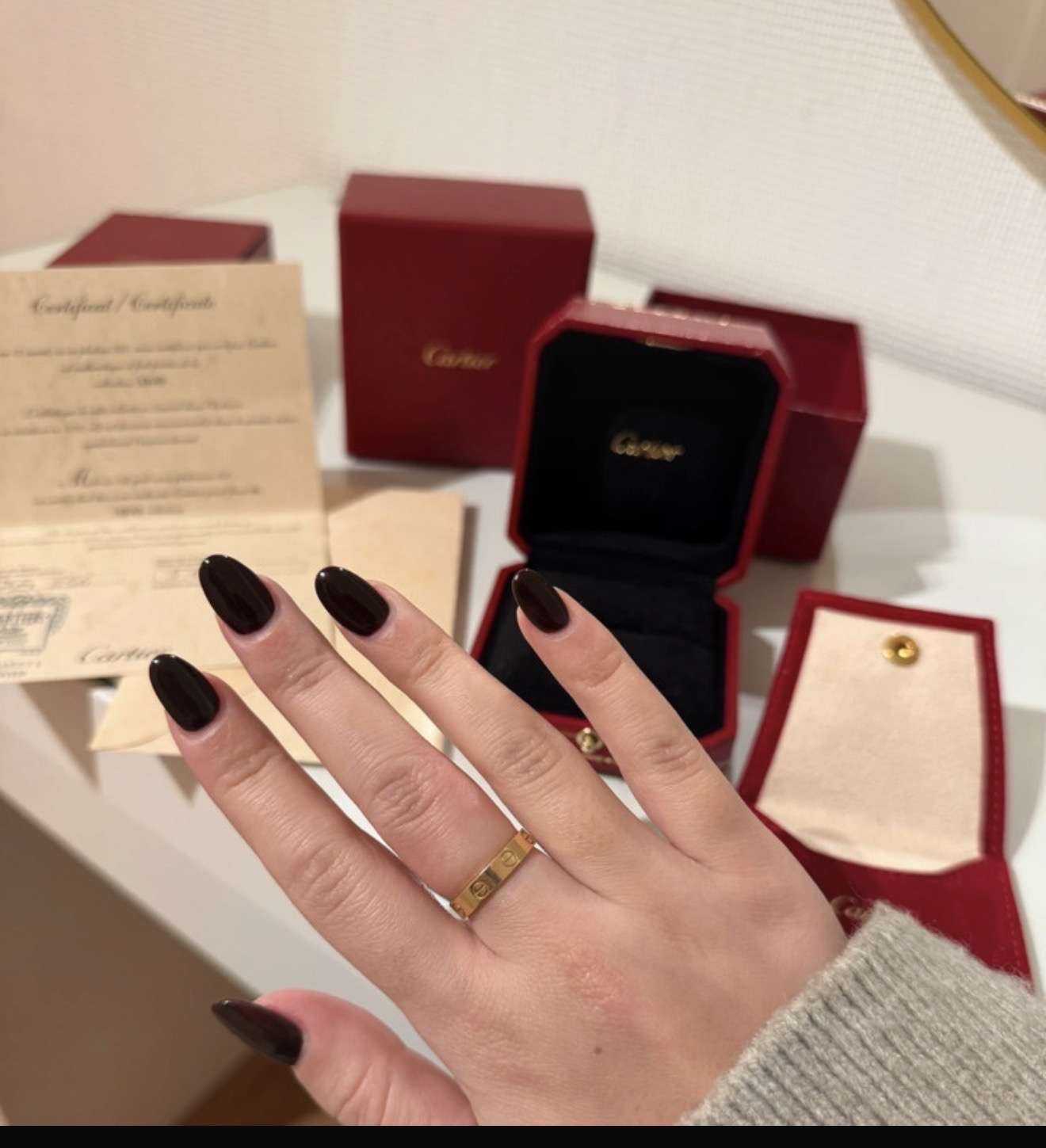 Cartier love prsteň