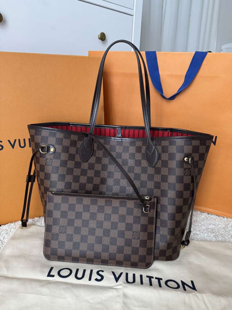 Louis Vuitton Neverfull MM - Damier Ebene