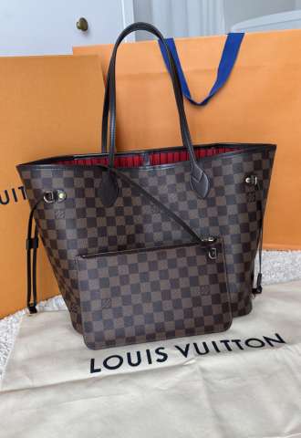 https://www.vipluxury.sk/Louis Vuitton Neverfull MM - Damier Ebene