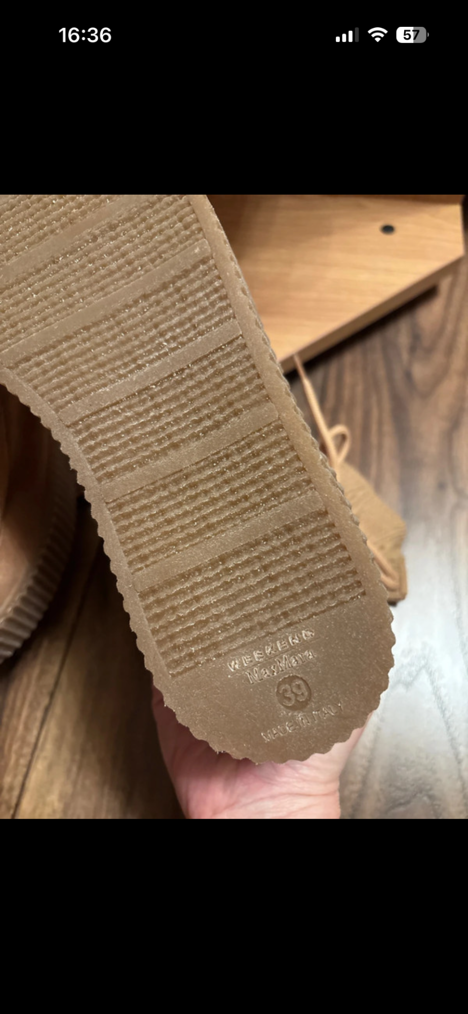 Čižmičky Weekend max&mara