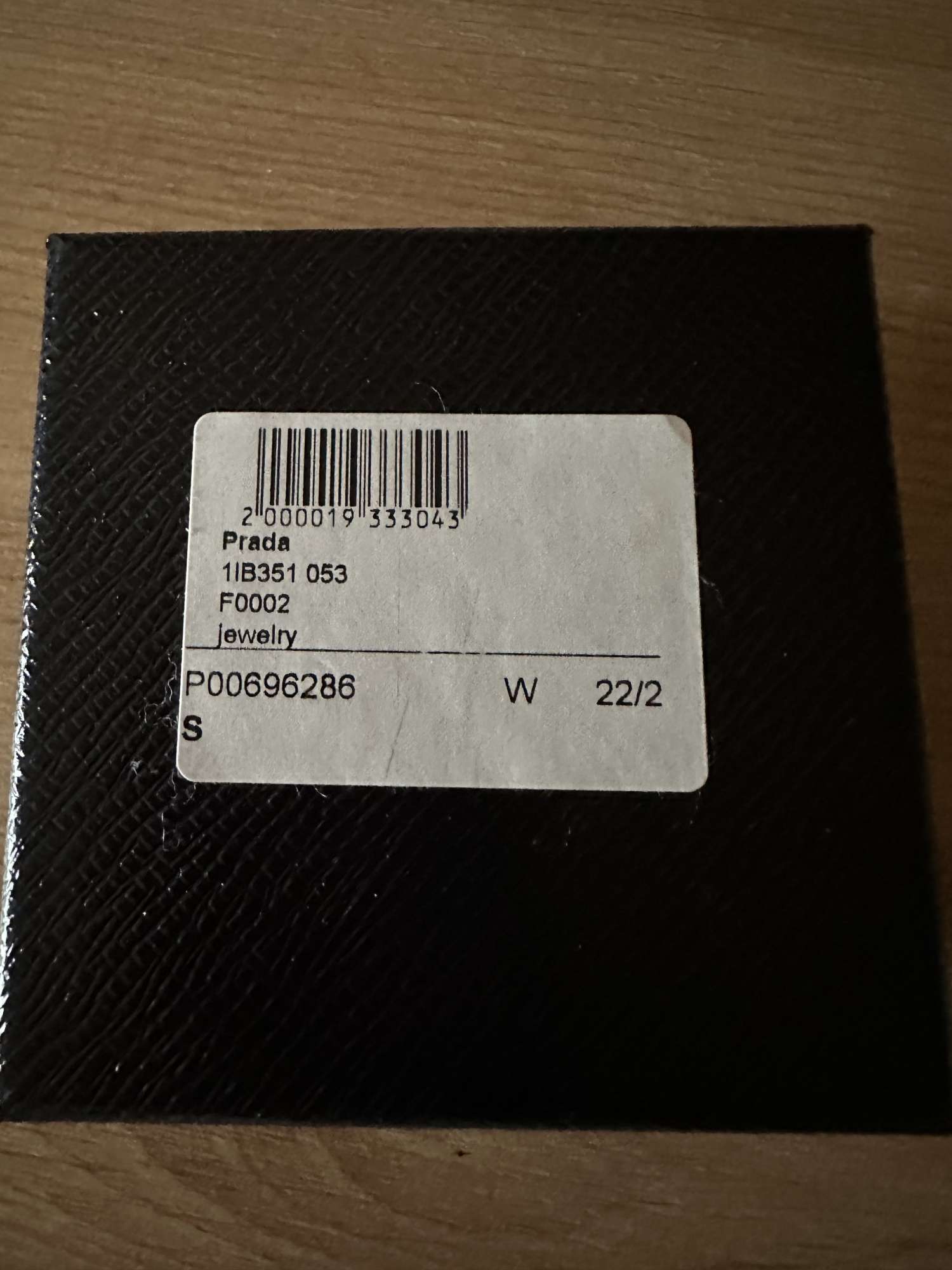 Náramok Prada zo saffiano kože