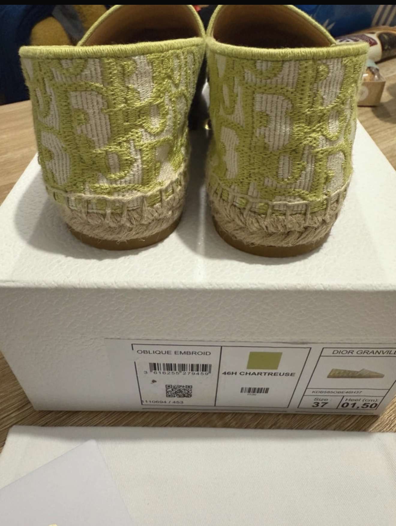 Dior espadrille