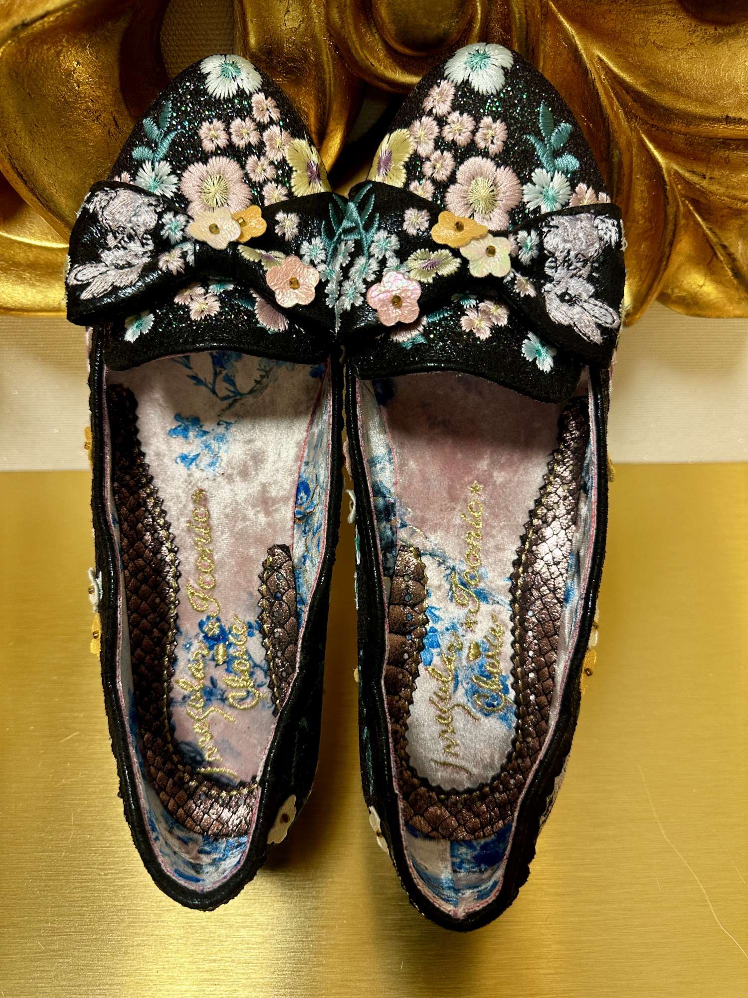 “Irregular choice” luxusné barokové vintage črievičky z limitovanej edície
