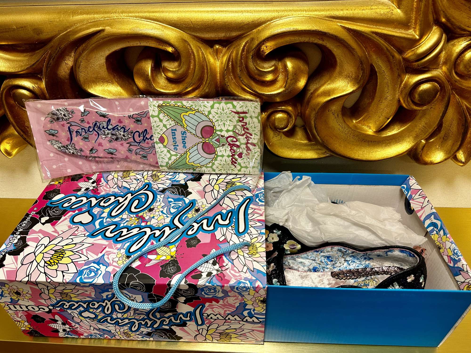 “Irregular choice” luxusné barokové vintage črievičky z limitovanej edície