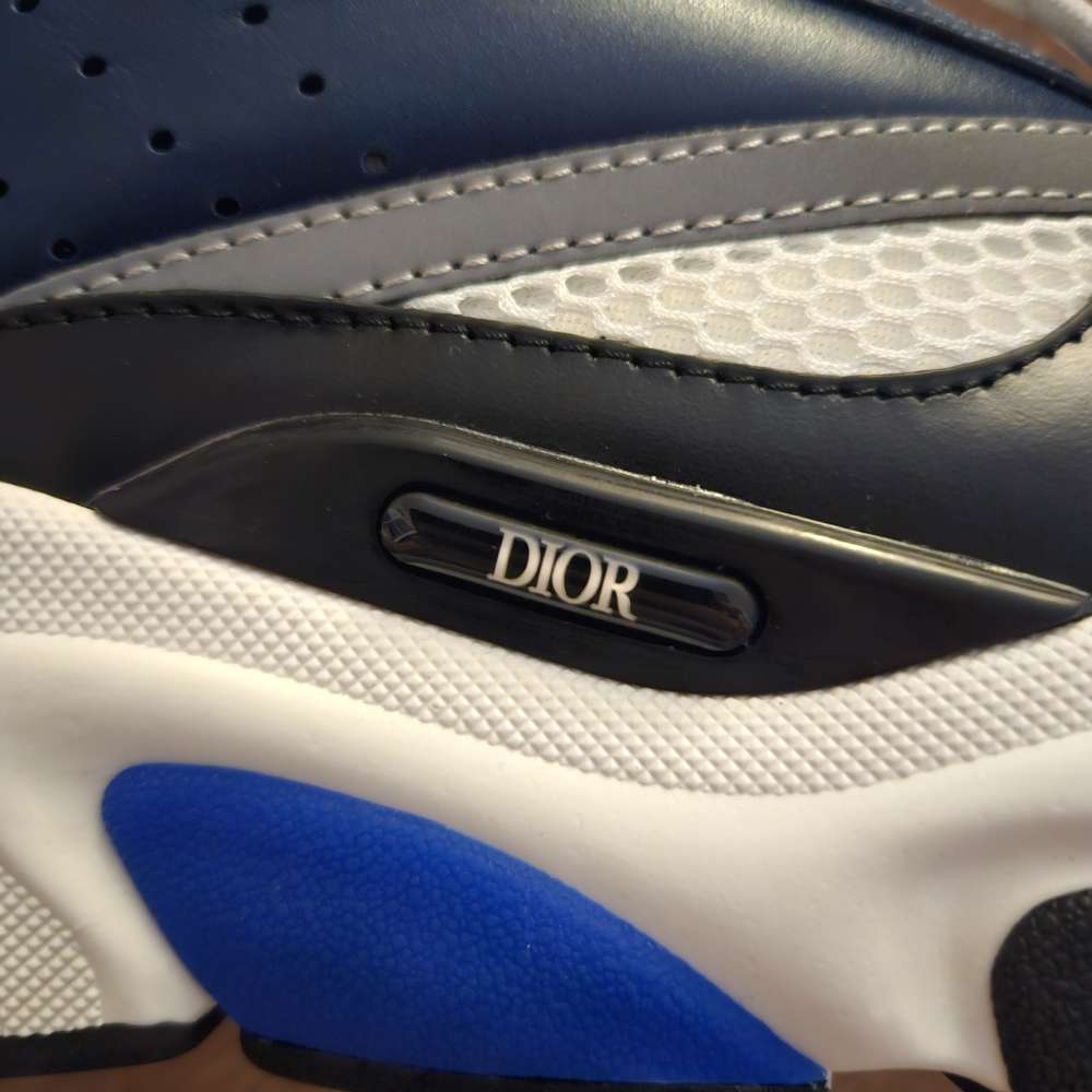 Dior B22 navy blue black sneakers