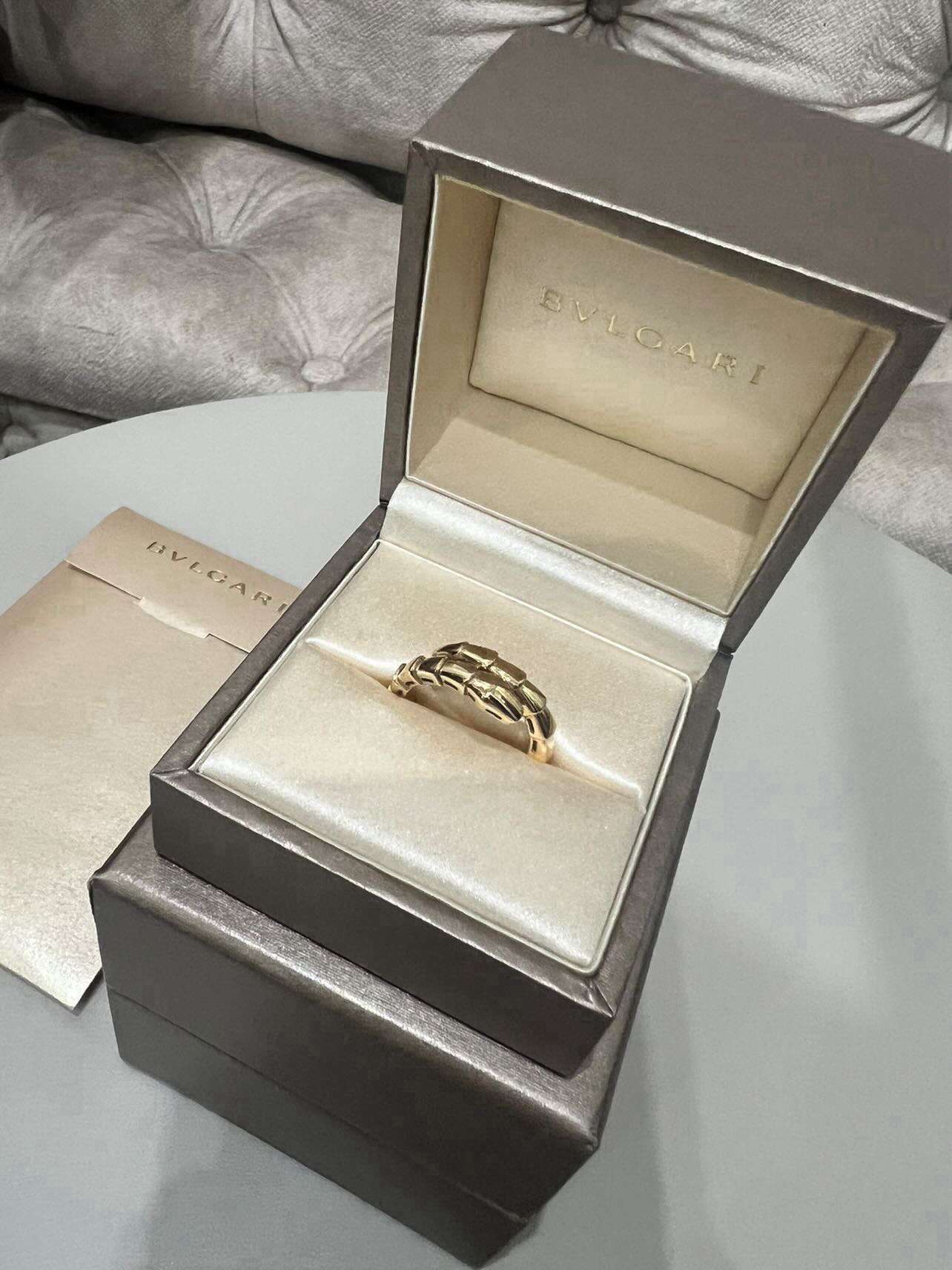 Prsteň Bvlgari Serpenti