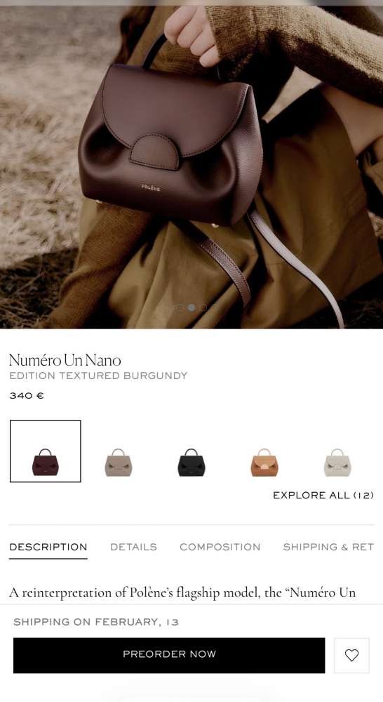 Polène numero un kabelka