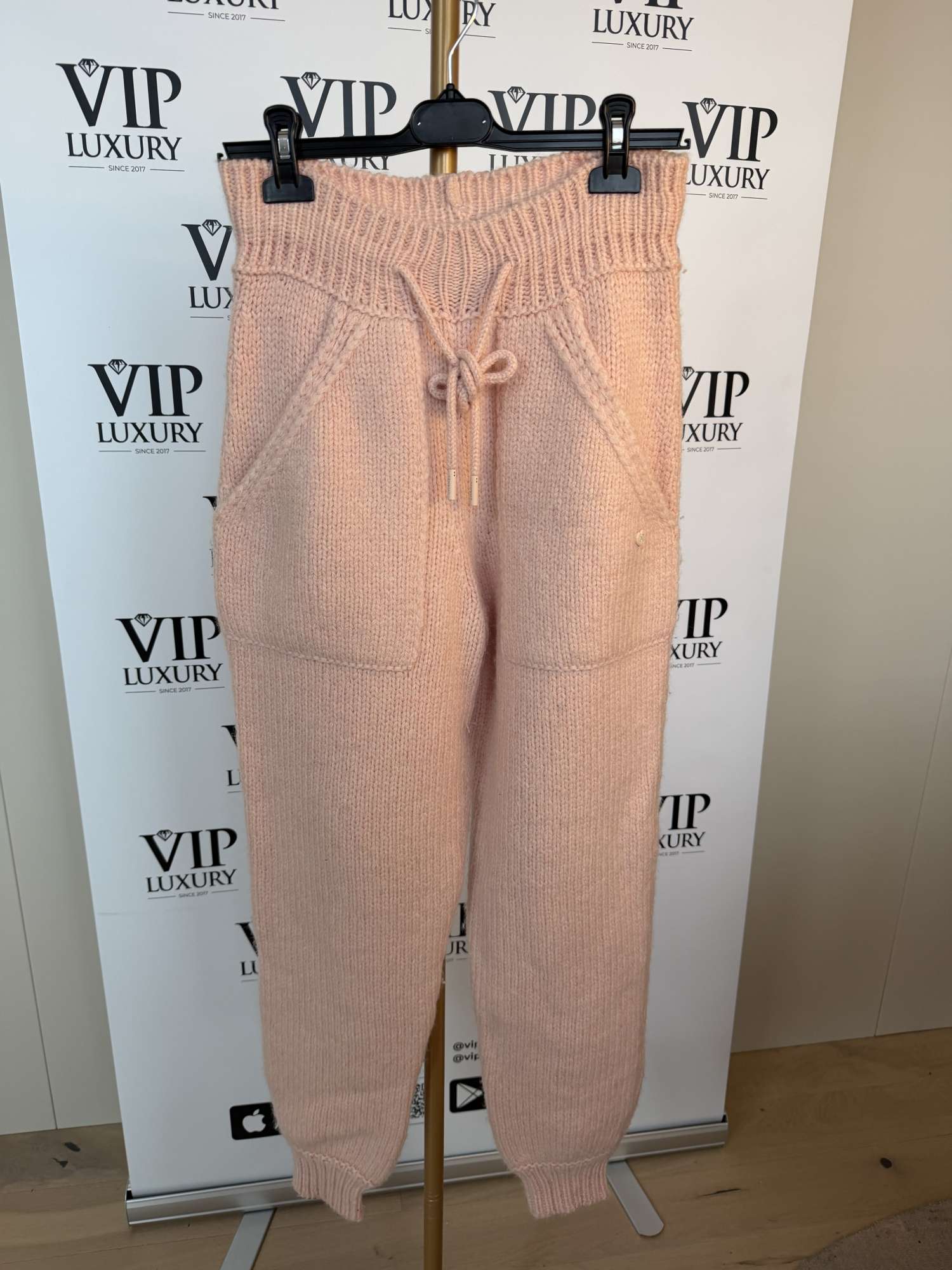 Chanel pletené nohavice