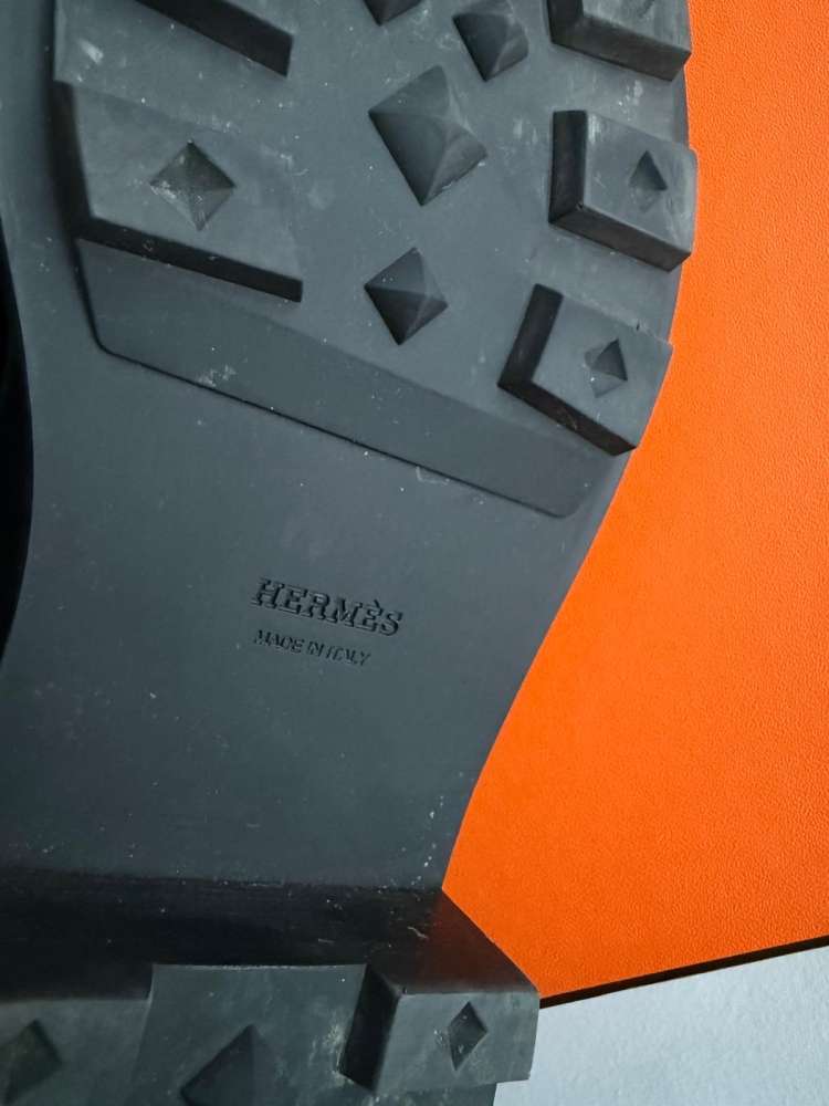 Hermes richelieu derby first loafers