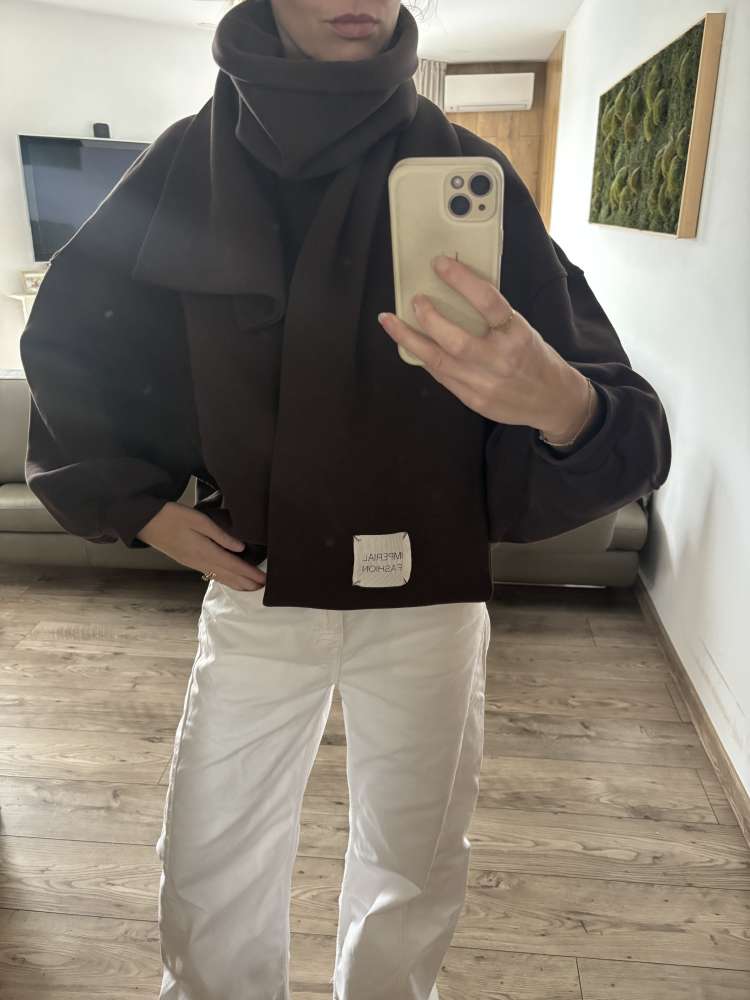 Mikina so šálom Imperial