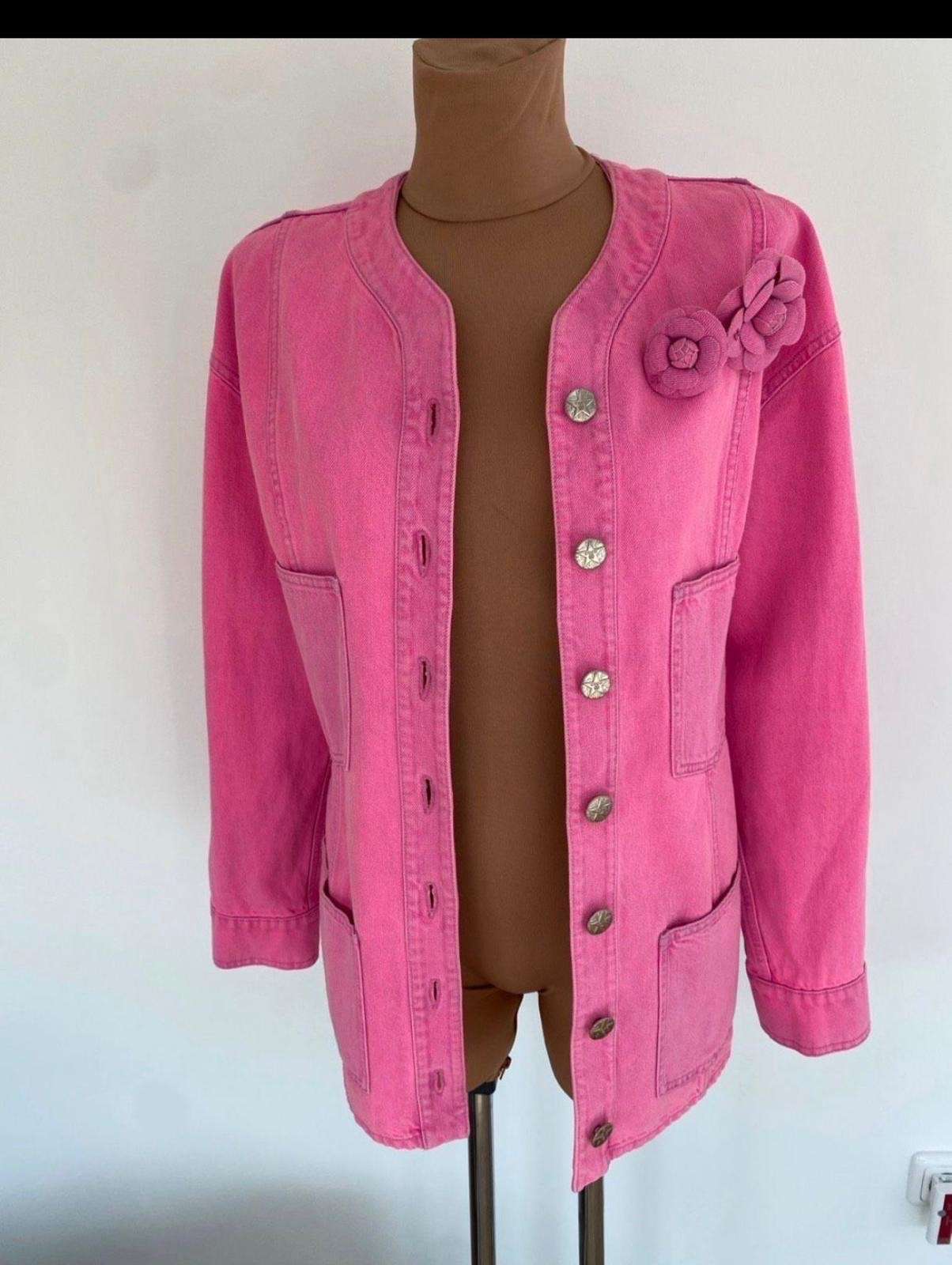 Chanel riflová bunda