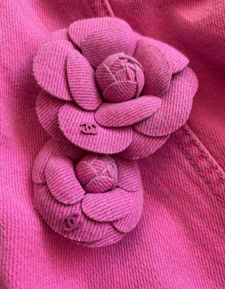 Chanel riflová bunda