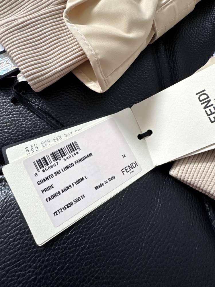 Fendi dámske lyžiarske rukavice