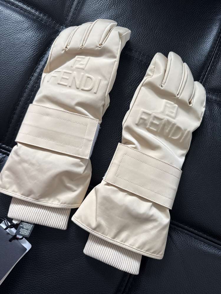 Fendi dámske lyžiarske rukavice