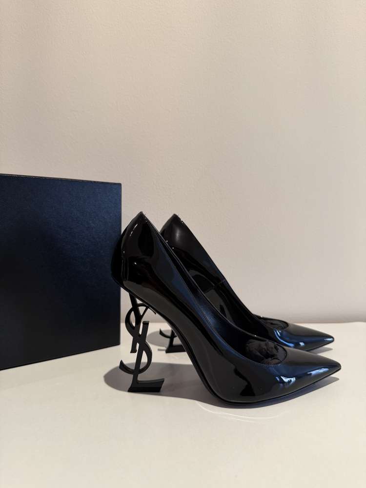 Saint Laurent Opyum patent leather pumps 110mm