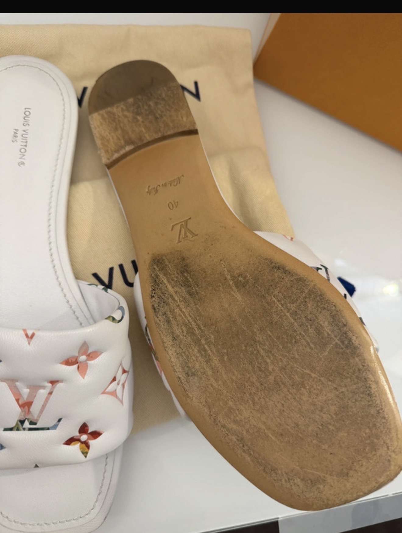 Louis vuitton šľapky