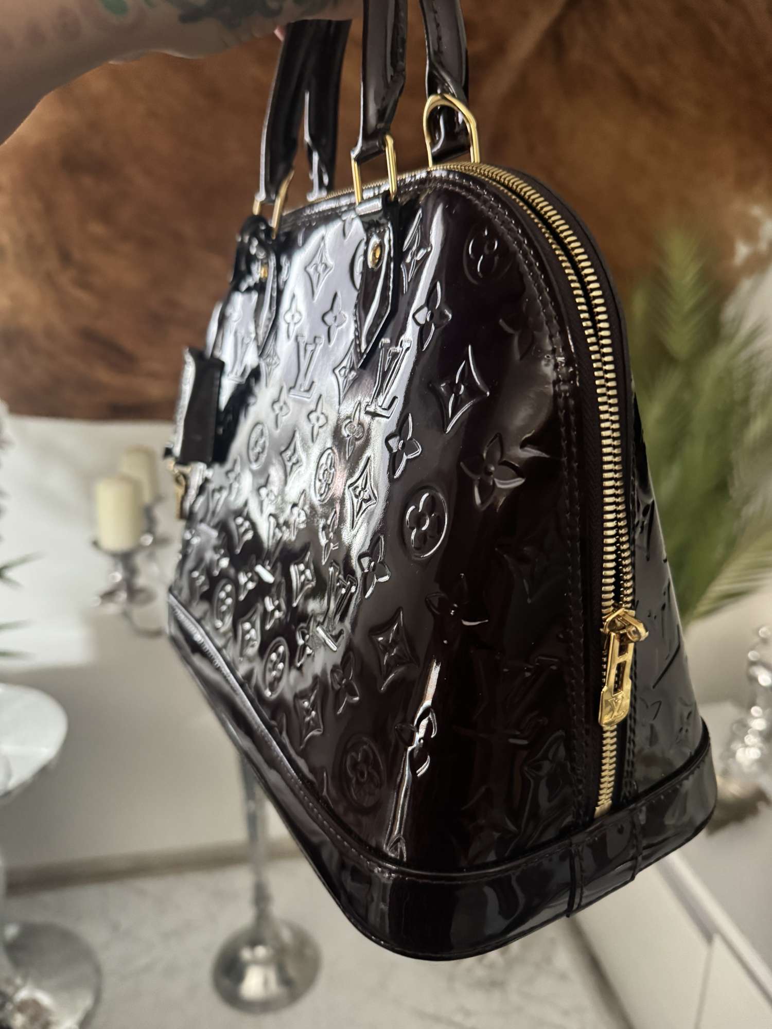 Louis Vuitton ALMA Pm Amarante