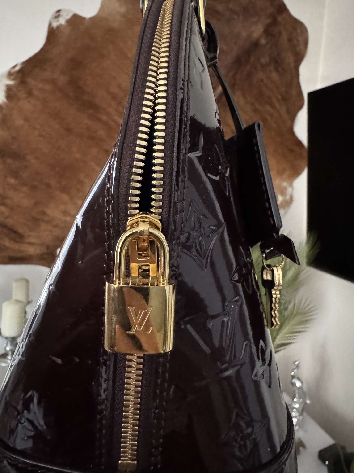 Louis Vuitton ALMA Pm Amarante