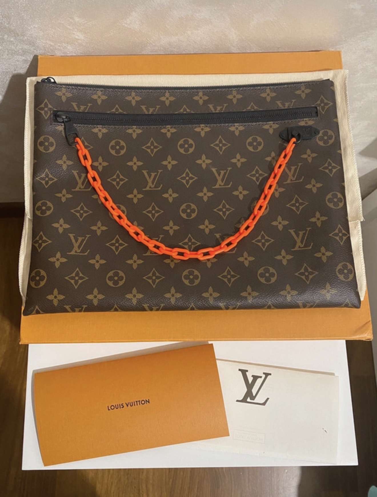 Louis Vuitton Virgil clutch