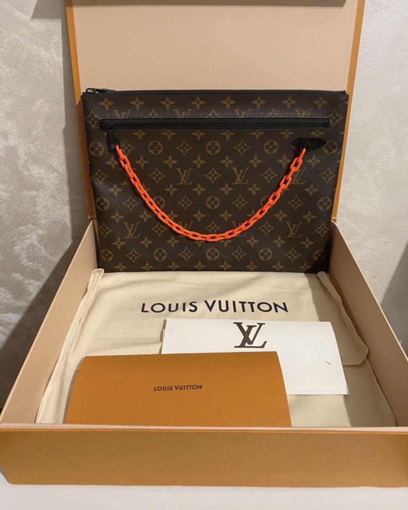 Louis Vuitton Virgil clutch