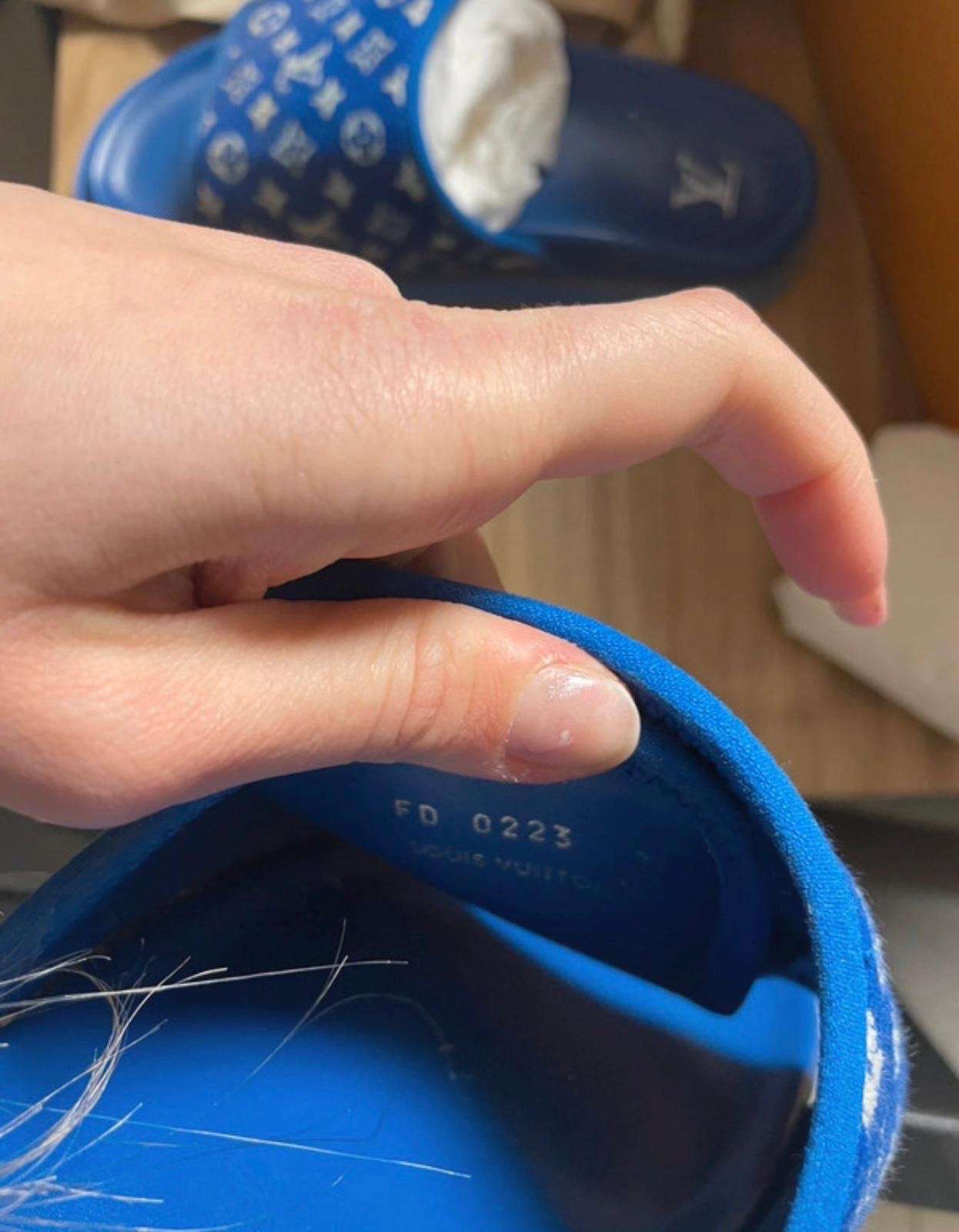 Louis Vuitton šľapky