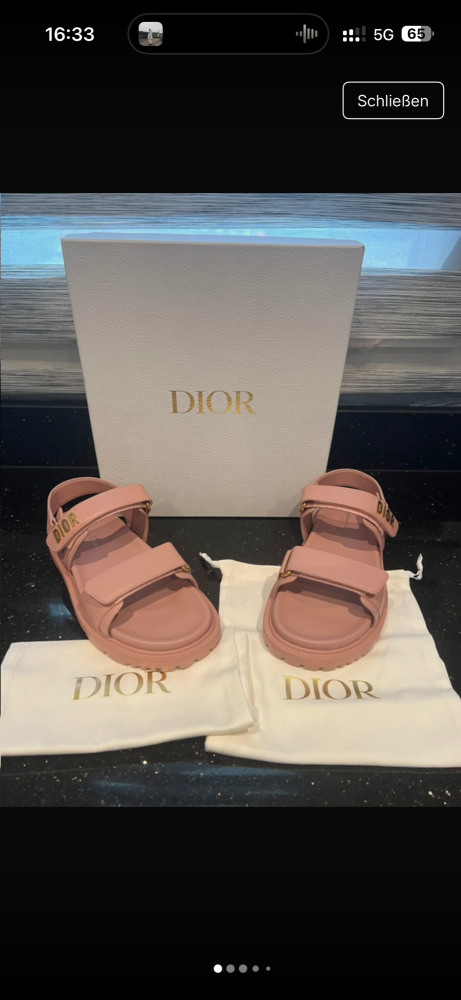 Dior sandalky