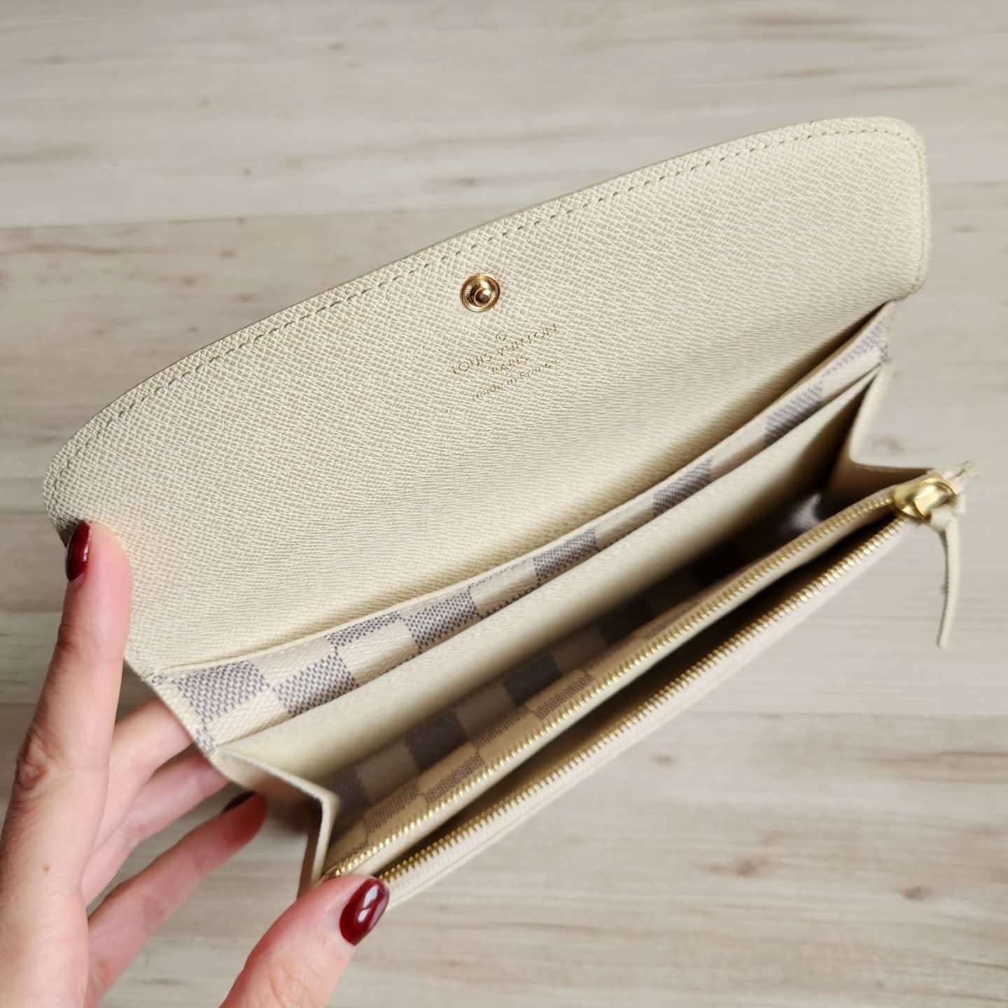 Louis Vuitton Emilie Damier Azur