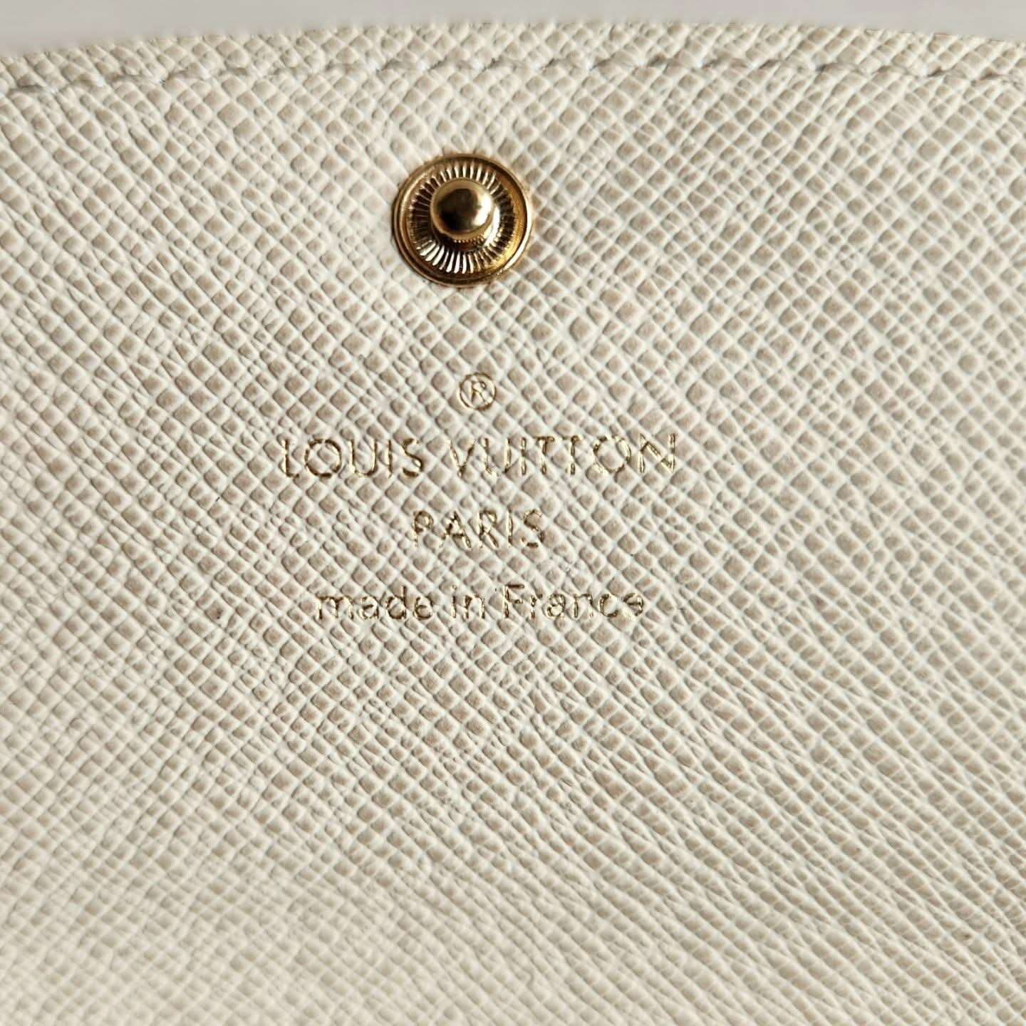 Louis Vuitton Emilie Damier Azur