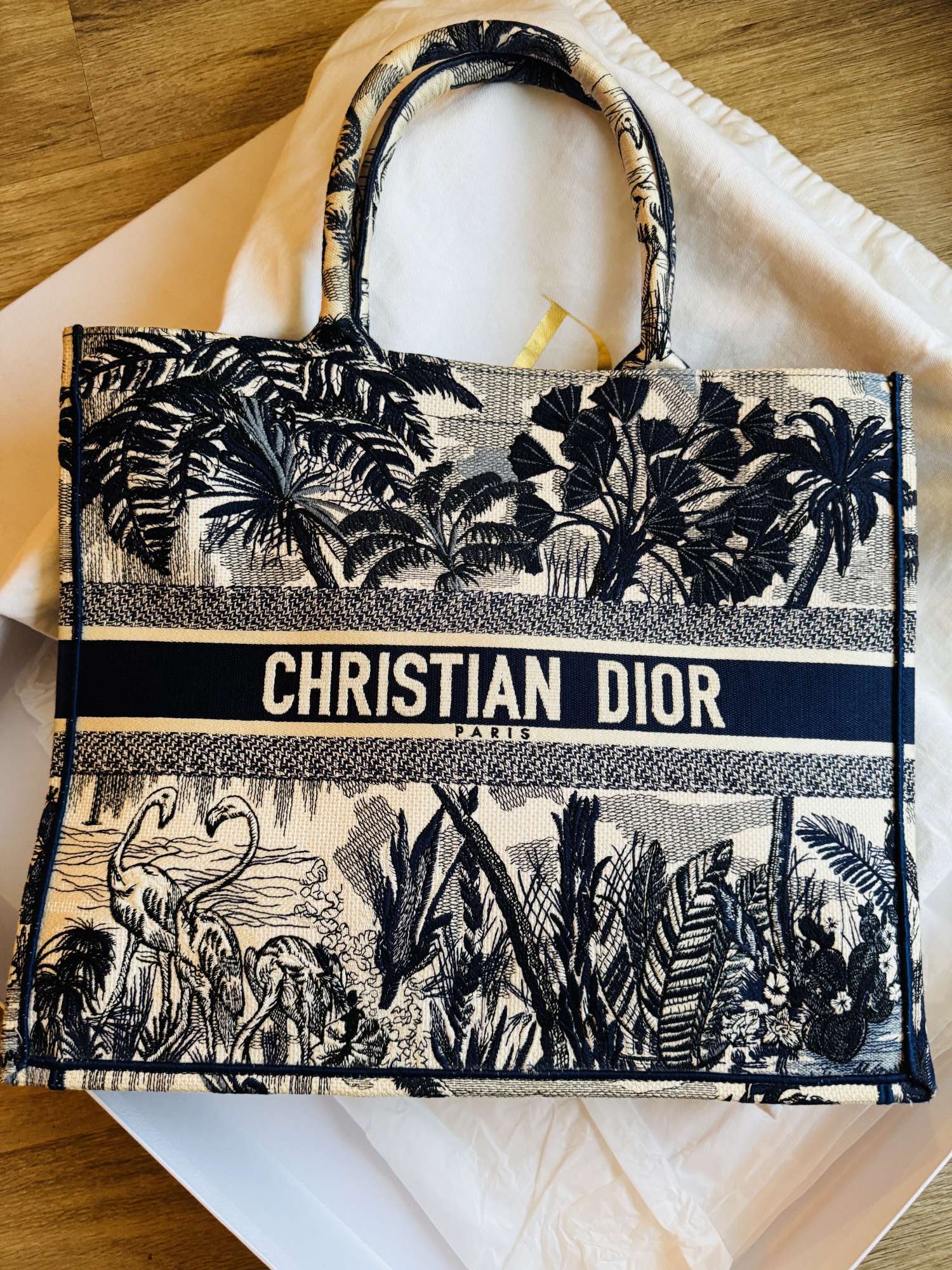 Dior large book tote