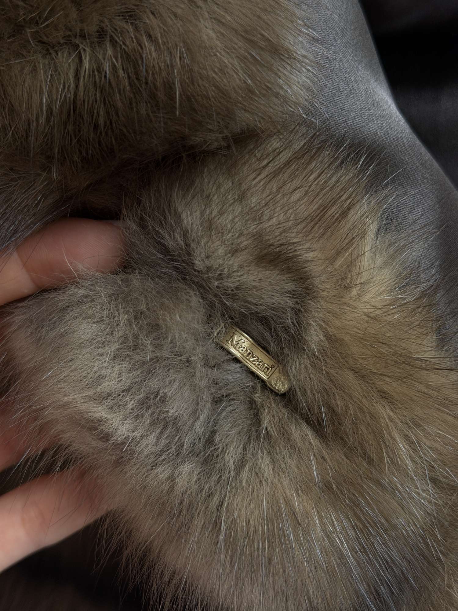 MANZARI Russian Sable luxusný kožuch zo soboľa