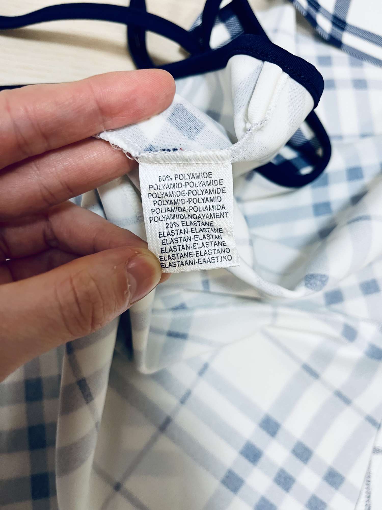 Burberry plavková suknička na plavky S