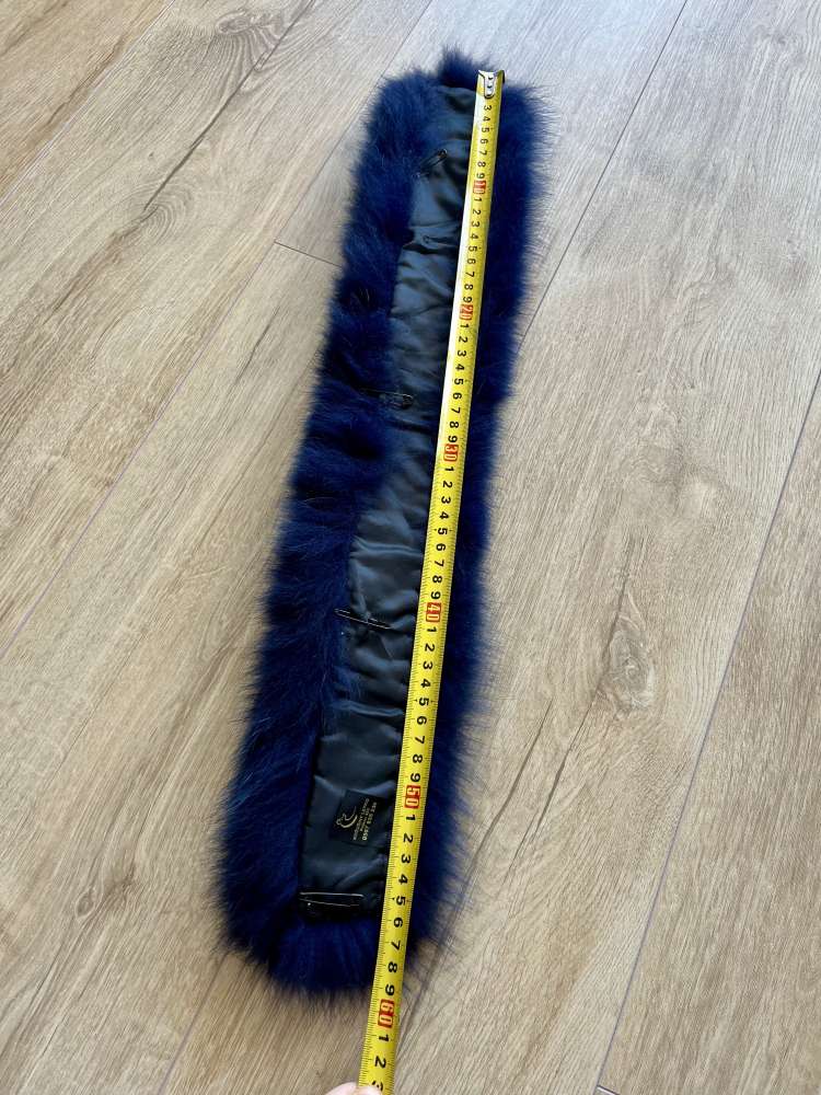 Pravá kožušina šál - okolo krku, na kapucňu, kabát