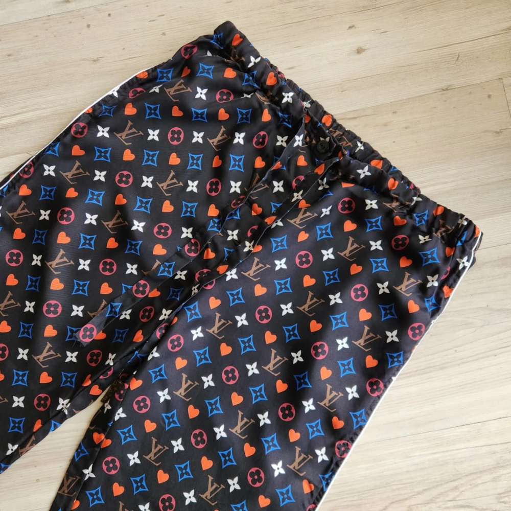 Louis Vuitton Satenove Kalhoty