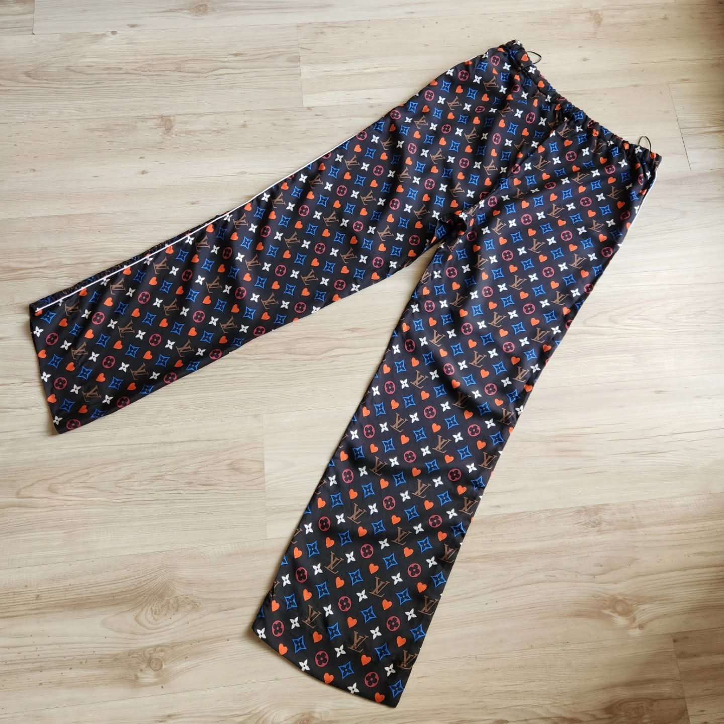 Louis Vuitton Satenove Kalhoty