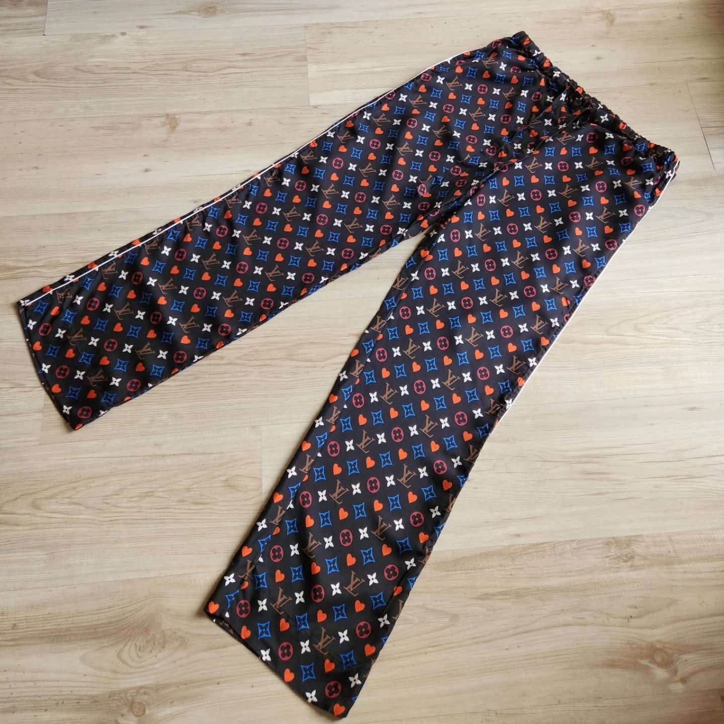 Louis Vuitton Satenove Kalhoty