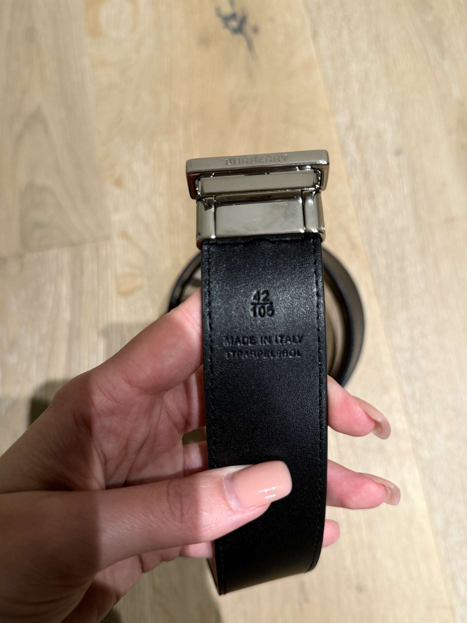 Burberry opasok pánsky