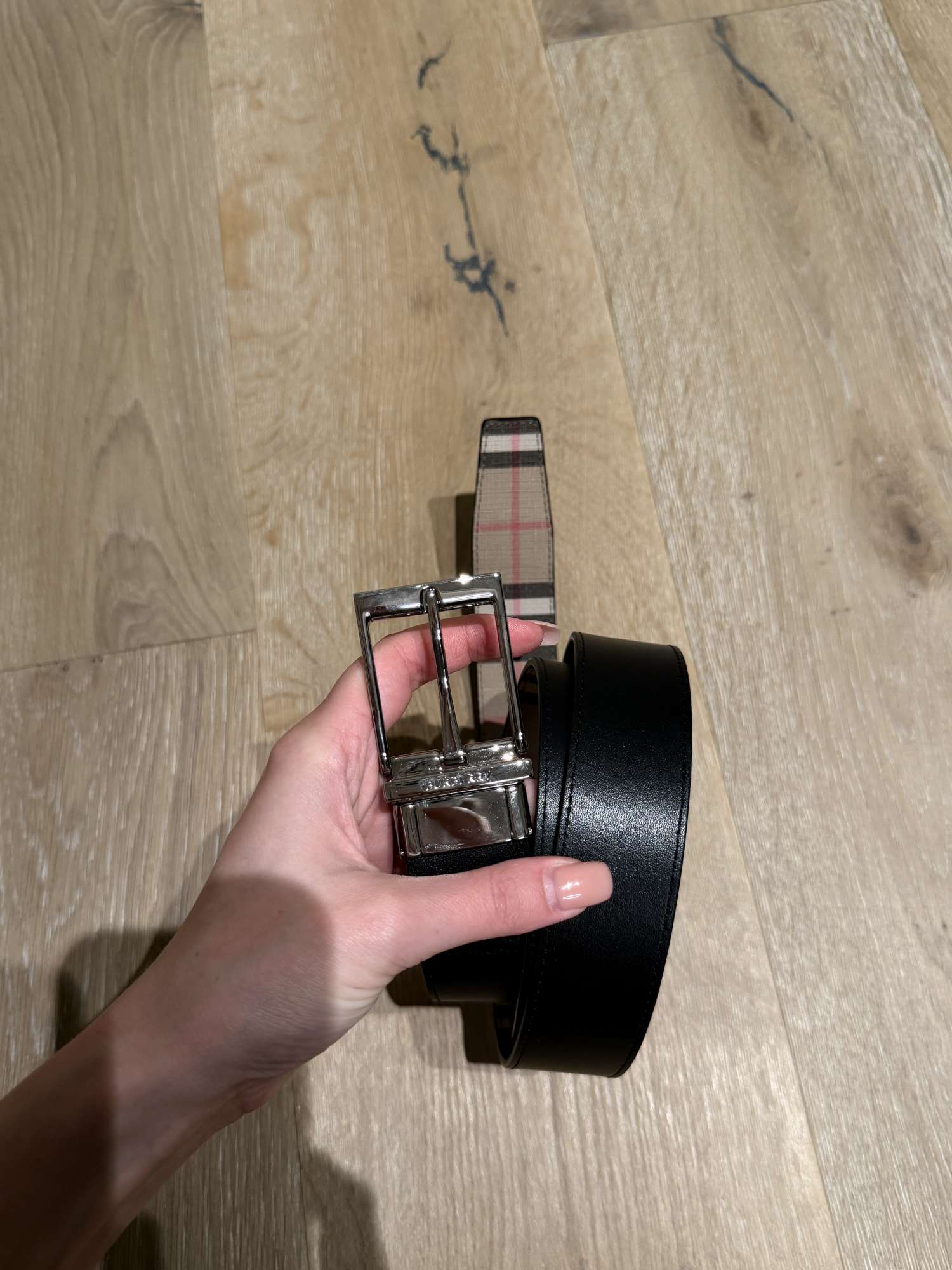 Burberry opasok pánsky