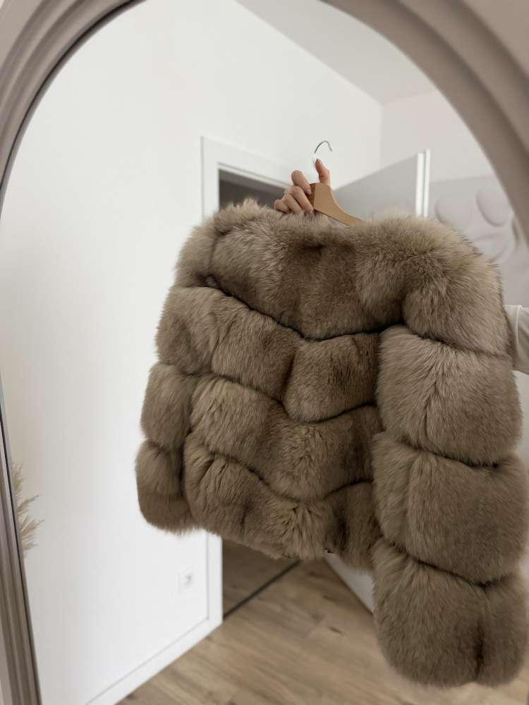 Extra hustý kožuch z líšky