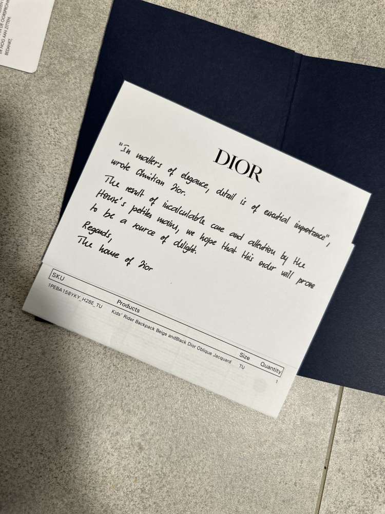 Dior Rider backpack novy