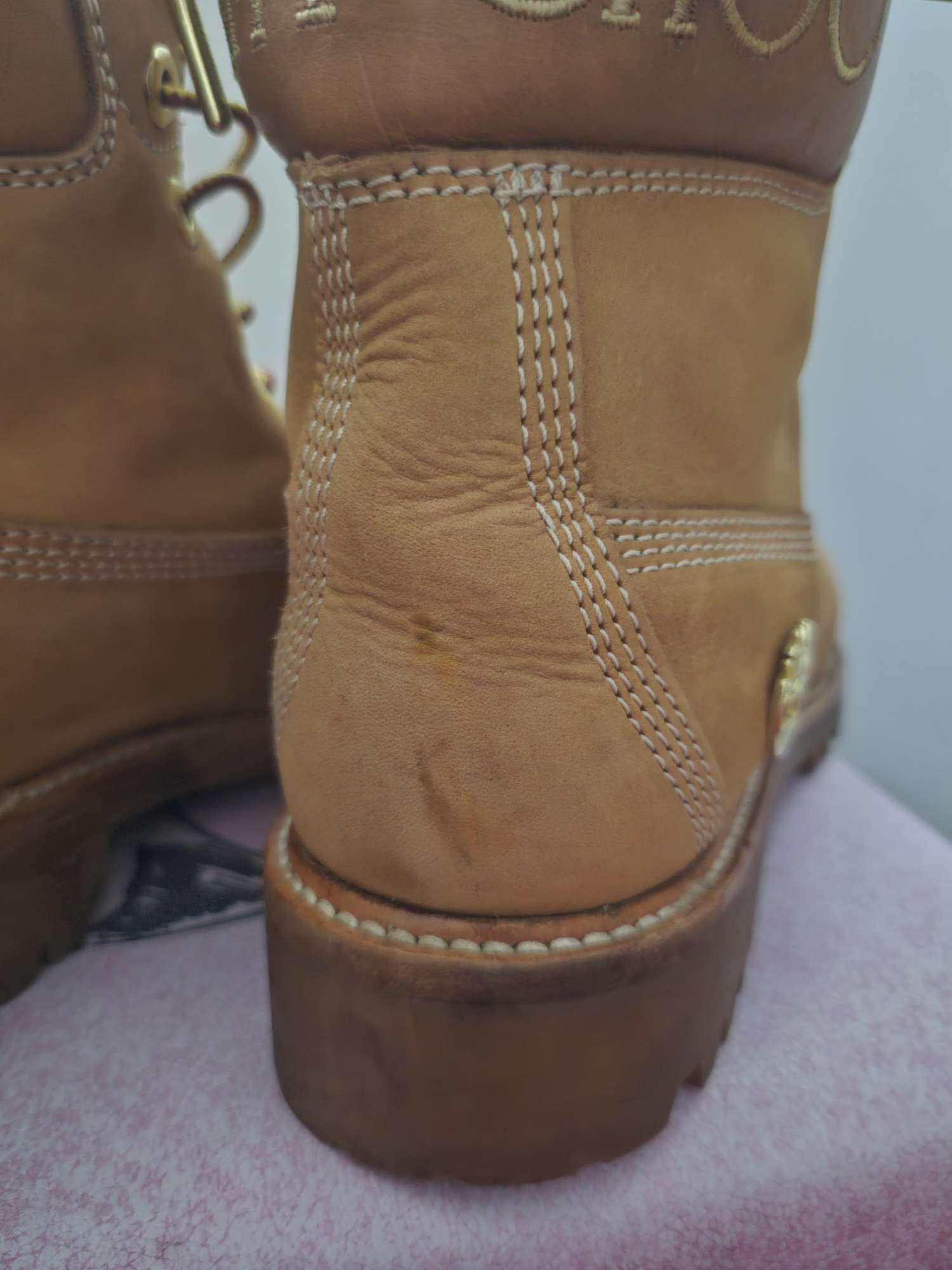 Jimmy Choo x Timberland boots.