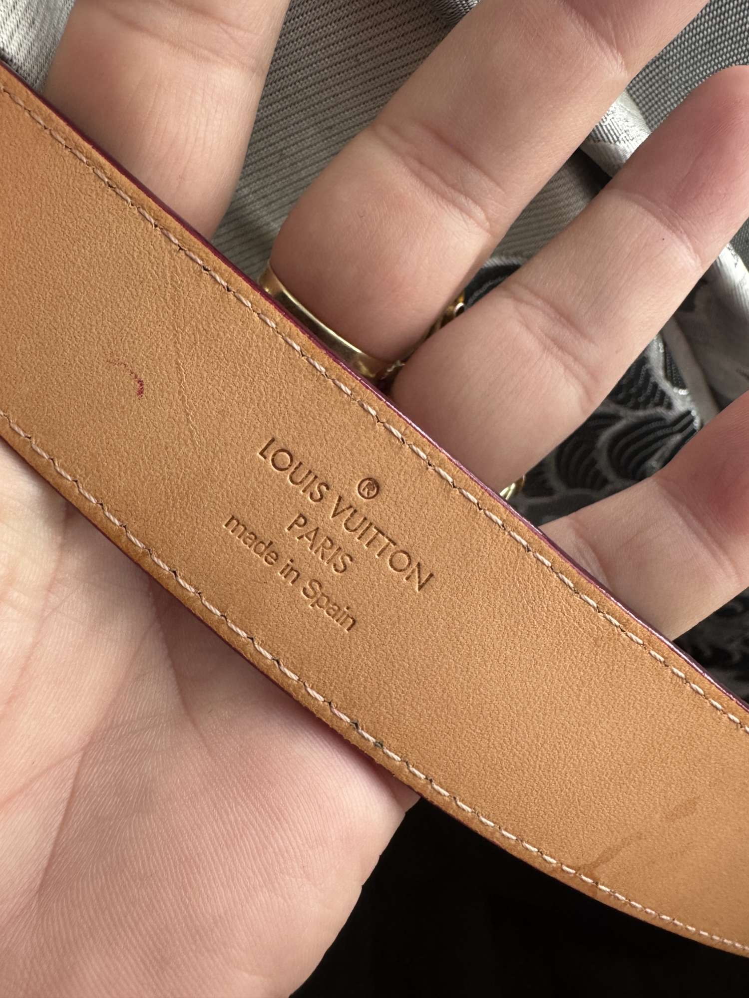 Louis Vuitton belt