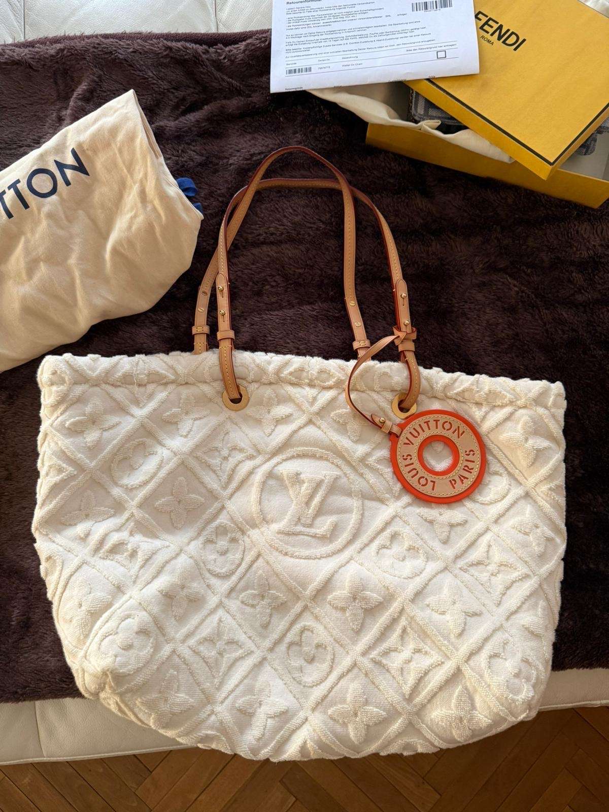 Louis Vuitton plažová taška