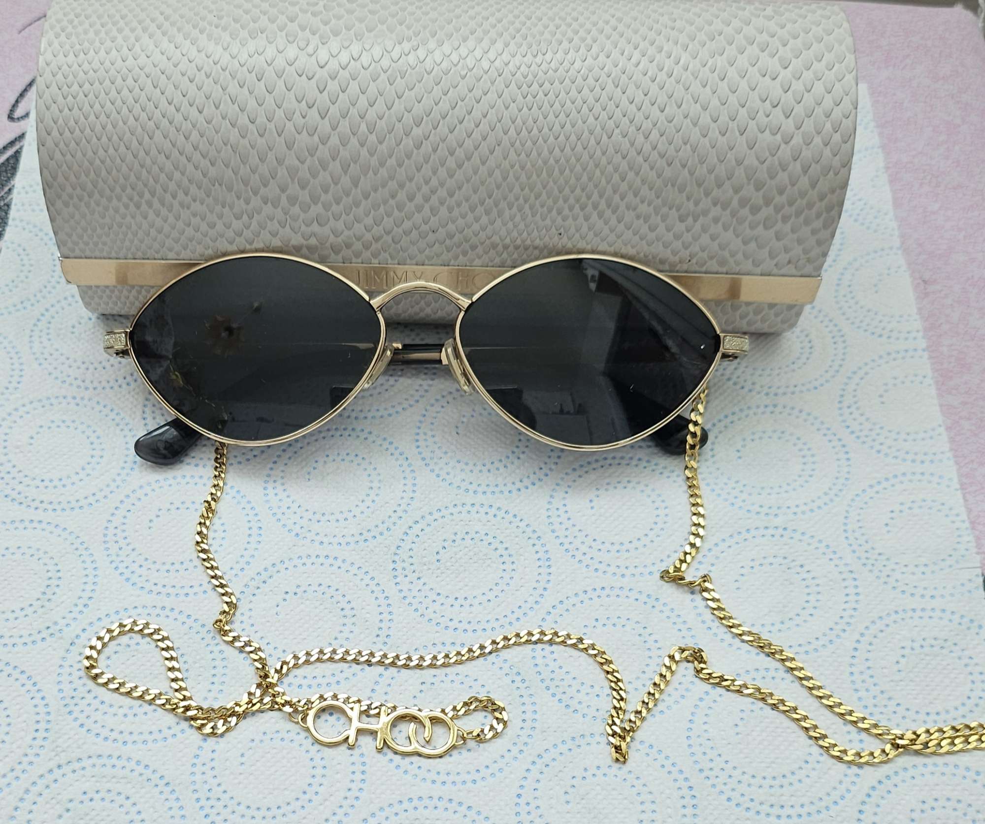 Jimmy Choo slnečné okuliare, ako nové.