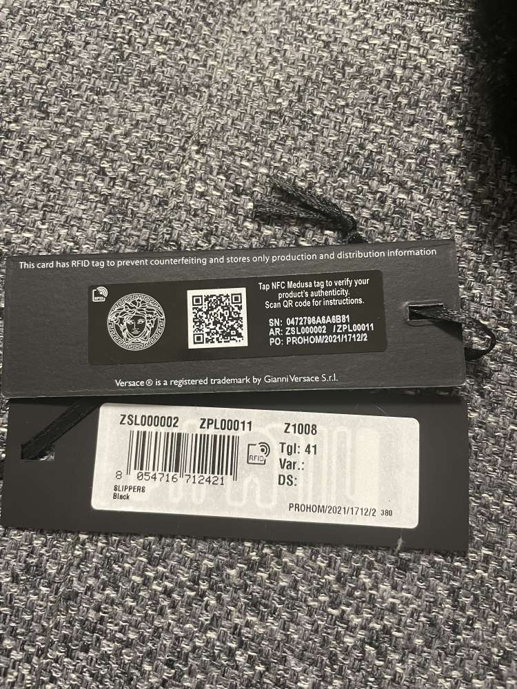 Versace papuče